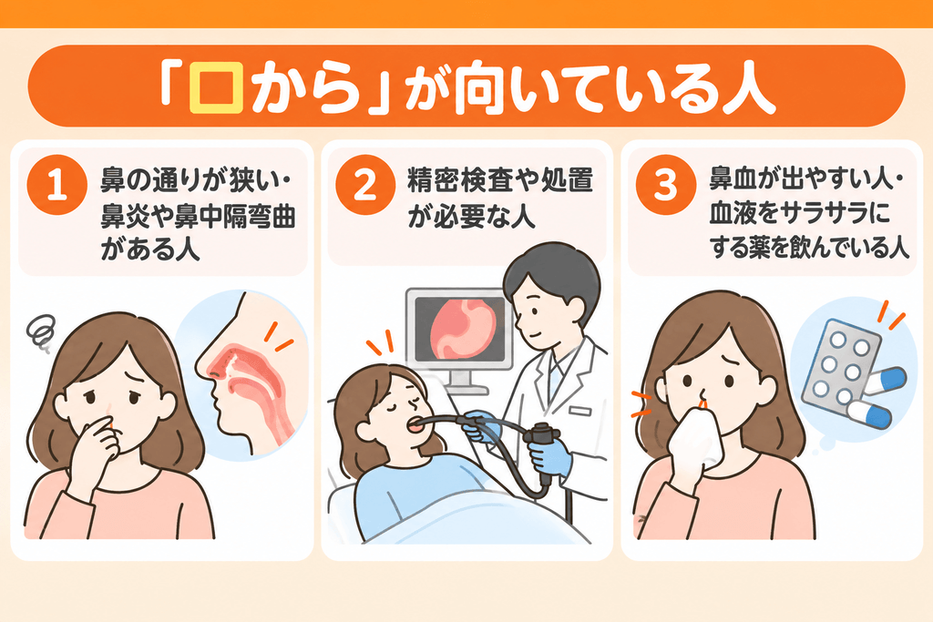 「口から」が向いている人