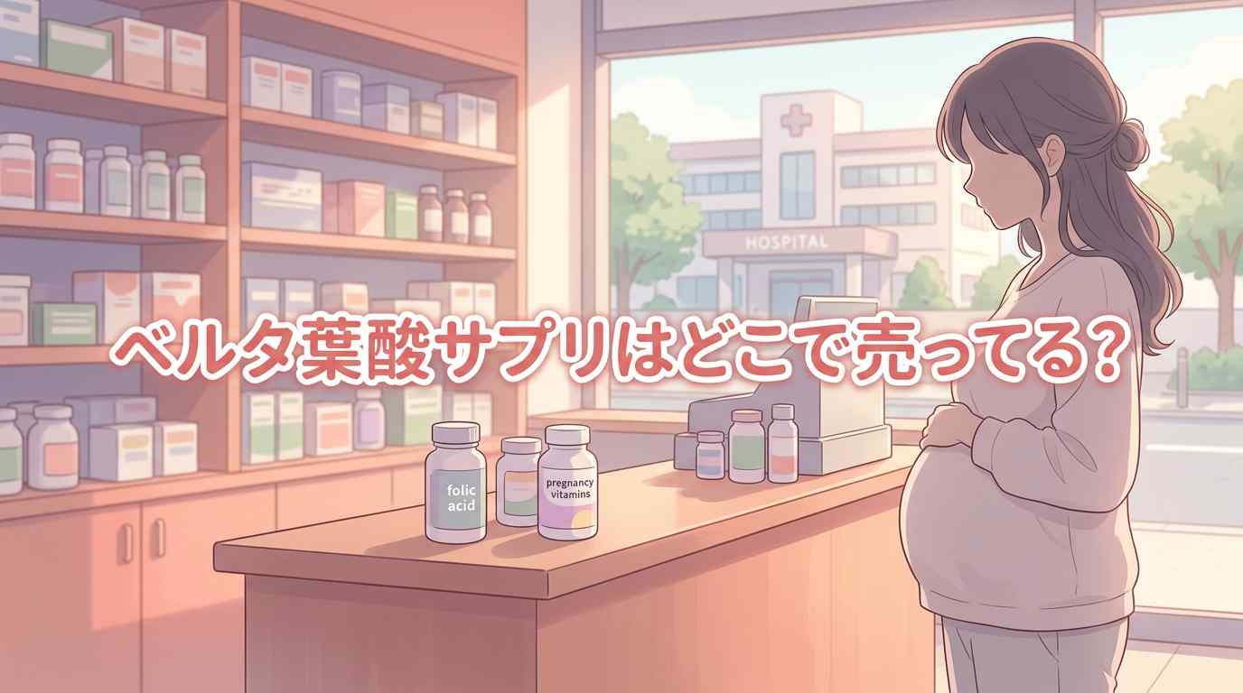 【結論は公式？】ベルタ葉酸サプリはどこで売ってる？マツキヨ・スギ薬局・西松屋などドラッグストアを調査！