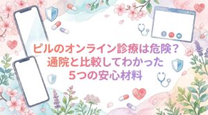 ピルのオンライン診療は危険？通院と比較してわかった5つの安心材料