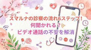 スマルナの診察の流れ6ステップ！何聞かれる？ビデオ通話の不安を解消